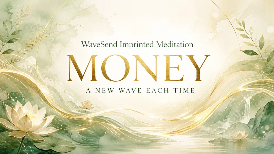 WaveSend Imprinted Meditation - MONEY