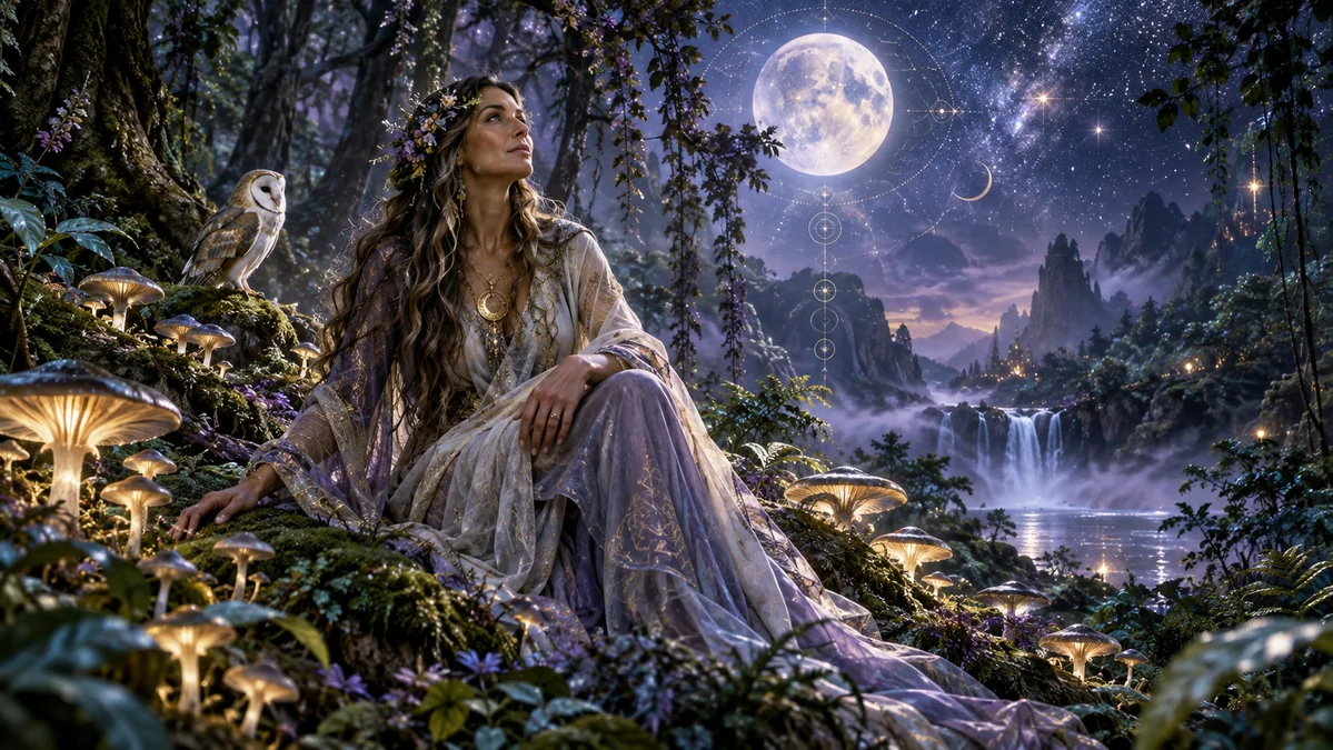 The Feminine Teacher: Psilocybin